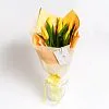 Букет № 570 из 7 желтых тюльпанов — фото 5