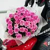 Букет № 551 с розовыми розами  — фото 5