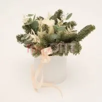 Новогодняя композиция № 40 в коробке  — фото 26