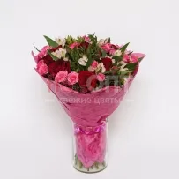 Букет № 357 с кустовыми розами  — фото 4