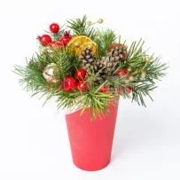 Новогодний стаканчик № 8 — фото 20