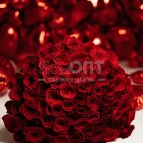 Букет № 452 из 101 российской розы — фото 8