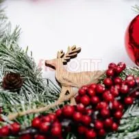 Новогодний венок № 7 — фото 15