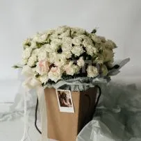 Композиция № 232 в крафтовой сумочке — фото 42