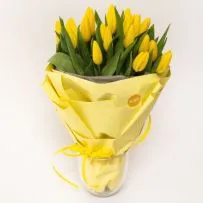 Букет № 558 из 21 тюльпана  — фото 27