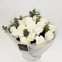 Букет № 553 с белой гвоздикой  — фото 19