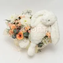 Композиция № 222 в сумочке с игрушкой  — фото 19