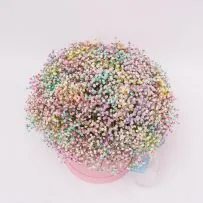 Коробка № 177 с цветной гипсофилой  — фото 15