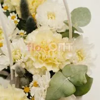 Композиция № 254 белая в сумочке  — фото 47