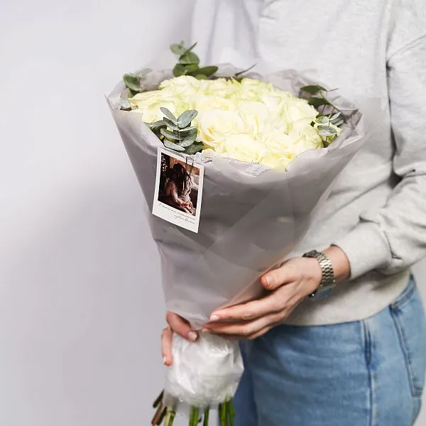 Букет № 554 с розами — фото 1