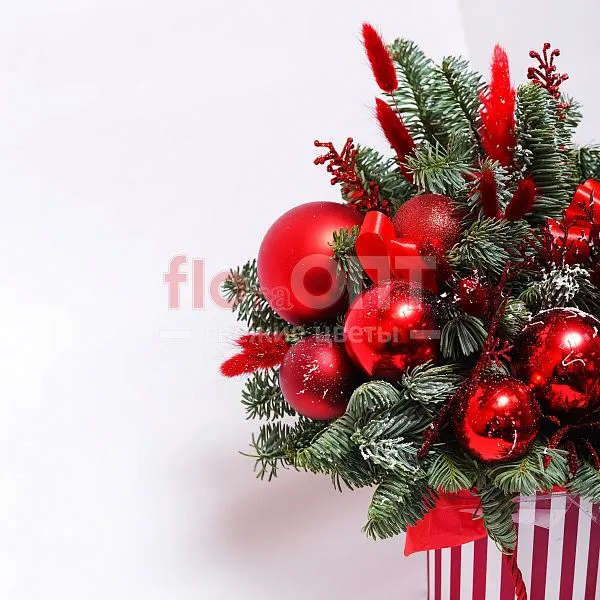 Новогодняя композиция № 28  — фото 5