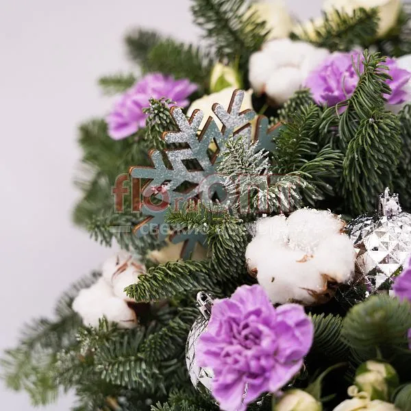 Новогодняя композиция № 60 — фото 4