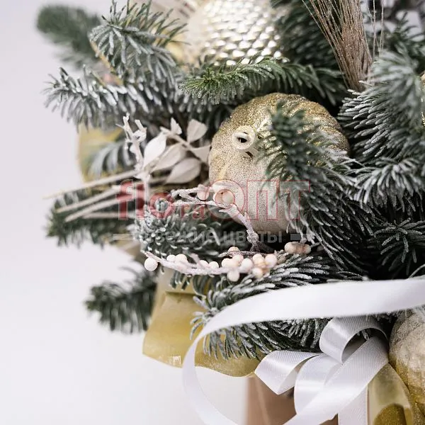 Новогодняя композиция № 57  — фото 4