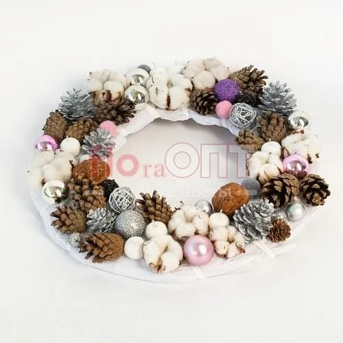 Новогодний венок № 3 — фото 1