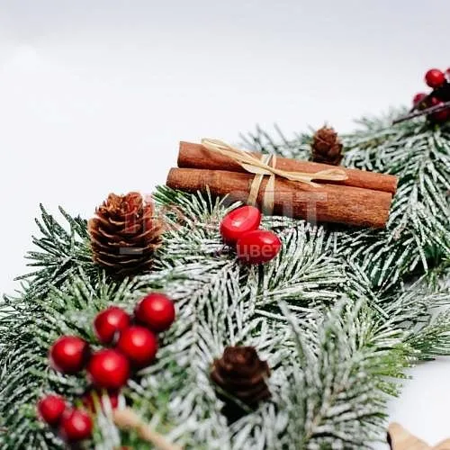 Новогодний венок № 7 — фото 3