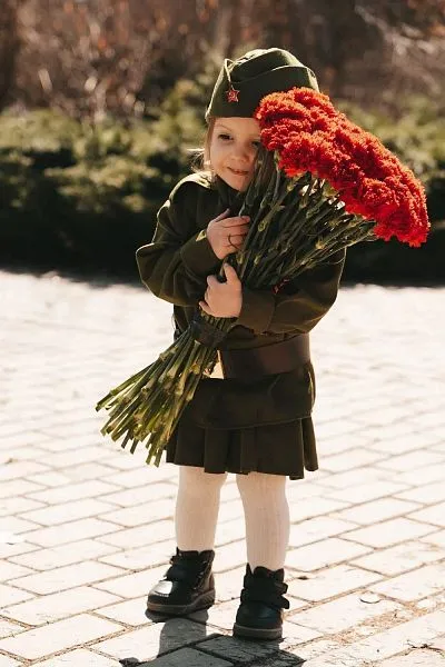 Букет № 566 из 30 красных гвоздик — фото 3