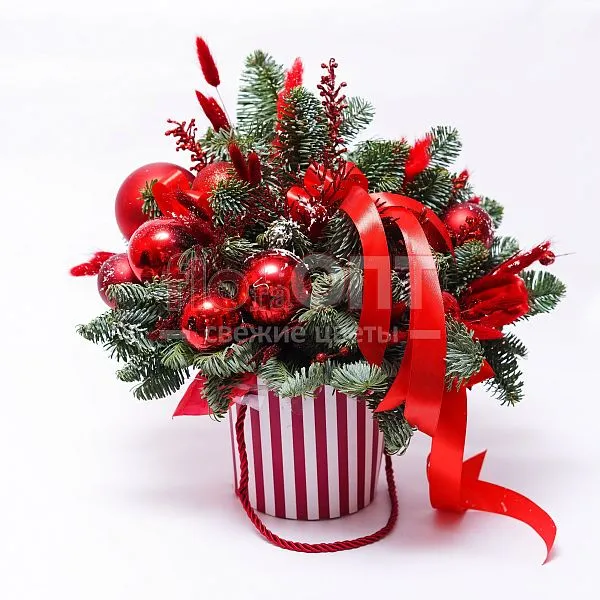 Новогодняя композиция № 28  — фото 1