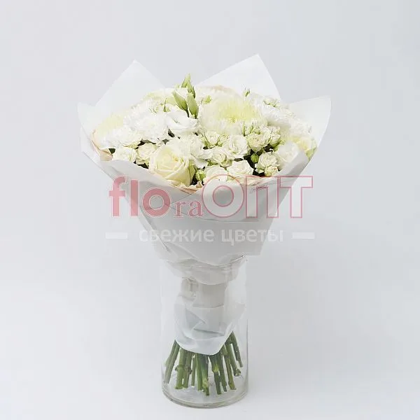 Букет № 18 белый сборный — фото 1