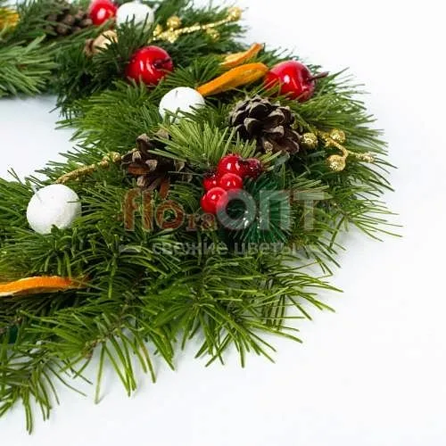 Новогодний венок № 1 — фото 4