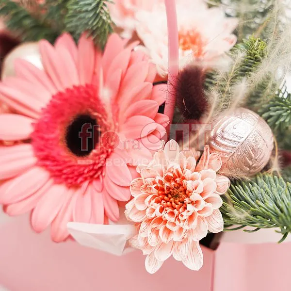 Новогодняя композиция № 34 — фото 3