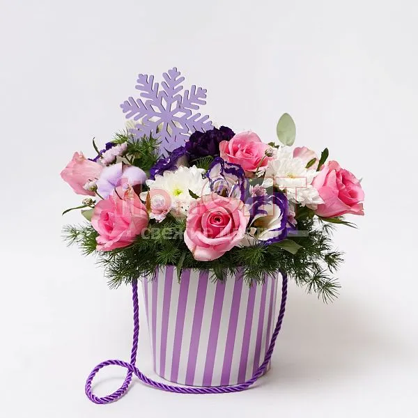 Новогодняя композиция № 38  — фото 1