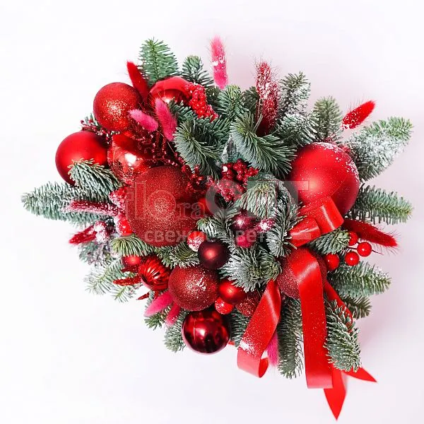 Новогодняя композиция № 23  — фото 2