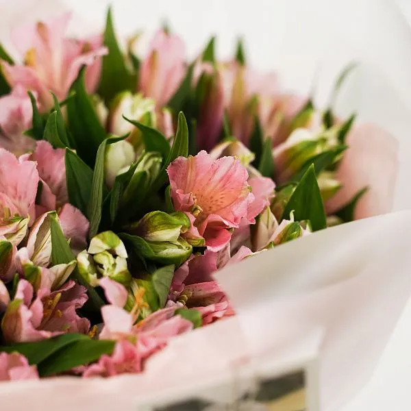 Букет № 551 с Альстромерией  — фото 5