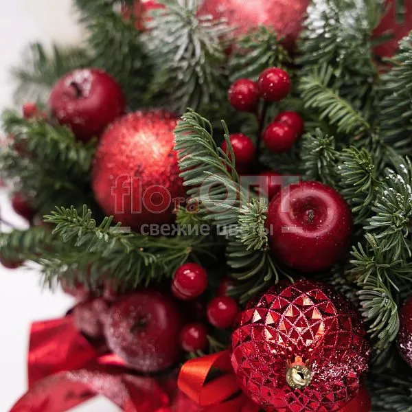 Новогодняя композиция № 59 — фото 3