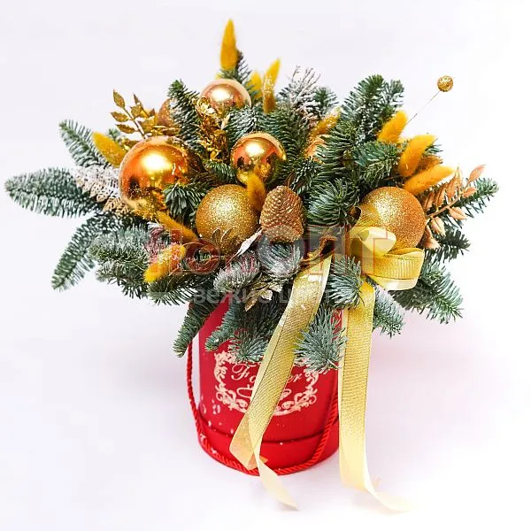 Новогодняя композиция № 30  — фото 1