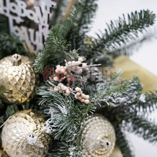 Новогодняя композиция № 57  — фото 5