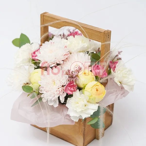 Композиция № 41 с хризантемой  — фото 1