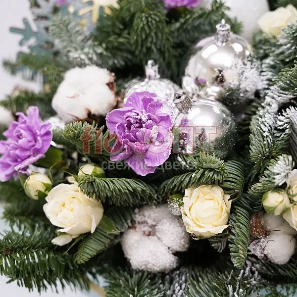 Новогодняя композиция № 60 — фото 3