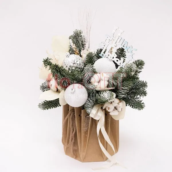 Новогодняя композиция № 56  — фото 1