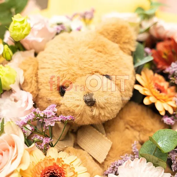 Букет № 539 сборный с хризантемой  — фото 3