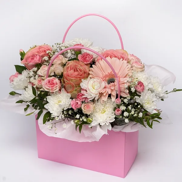 Коробка № 287 в розовой сумочке  — фото 1