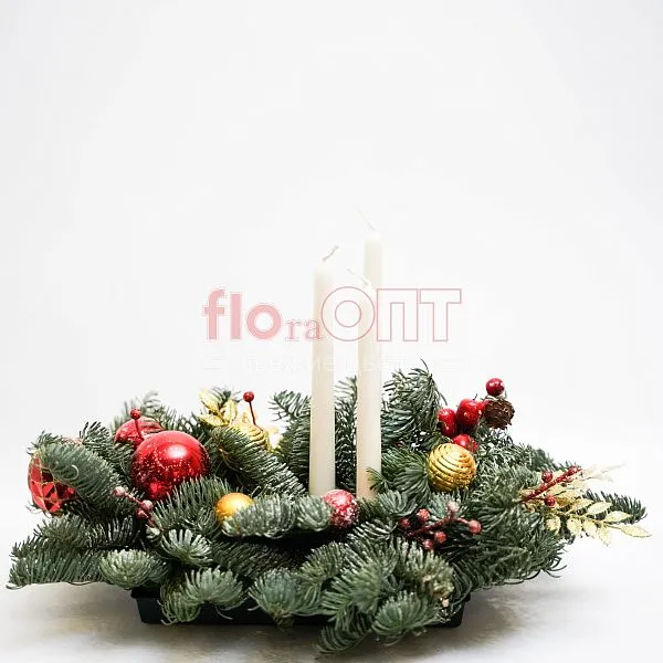 Новогодняя композиция № 11  — фото 1