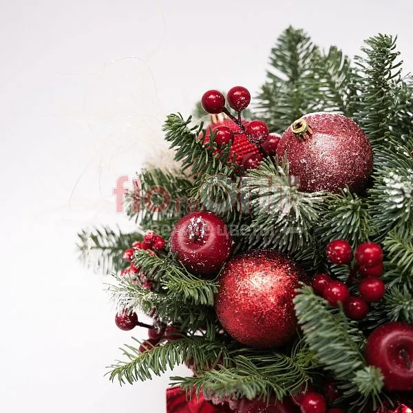 Новогодняя композиция № 59 — фото 4