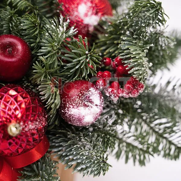 Новогодняя композиция № 59 — фото 5