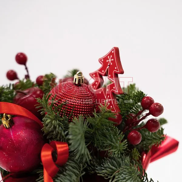 Новогодняя композиция № 50  — фото 3