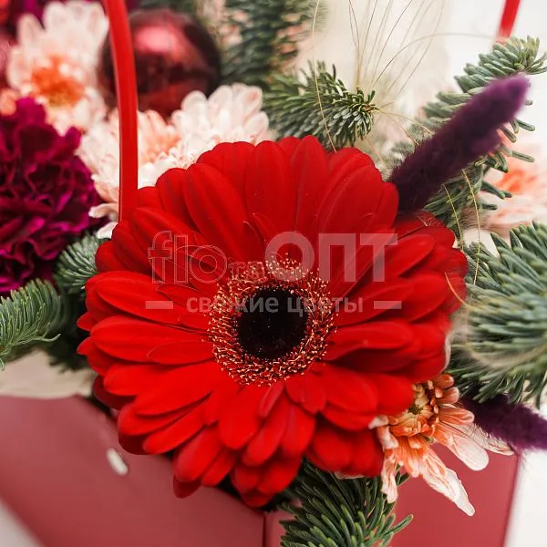 Новогодняя композиция № 33  — фото 3