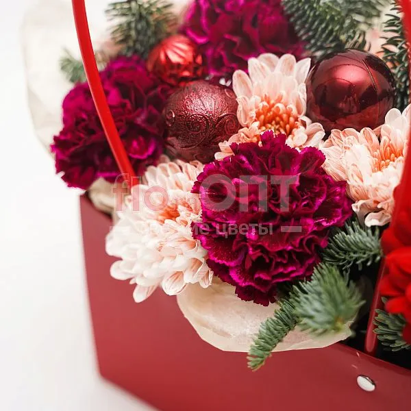 Новогодняя композиция № 33  — фото 4