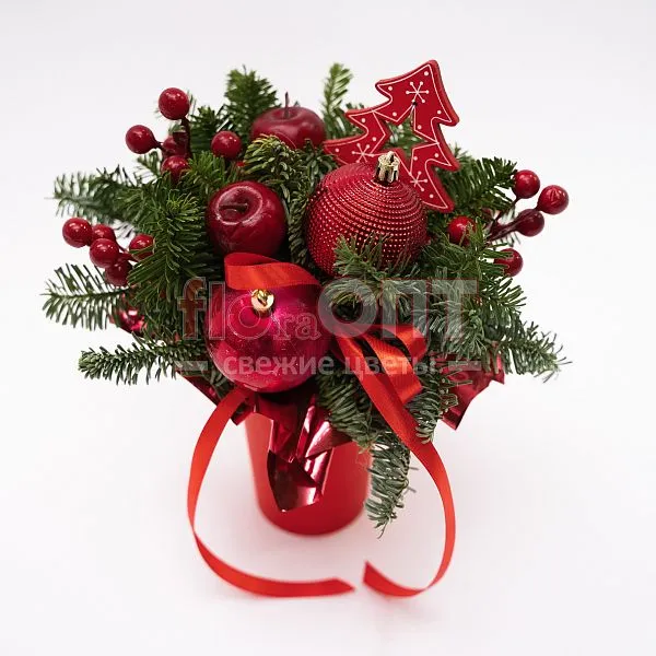 Новогодняя композиция № 50  — фото 2