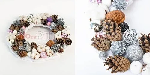 Новогодний венок № 3 — фото 16