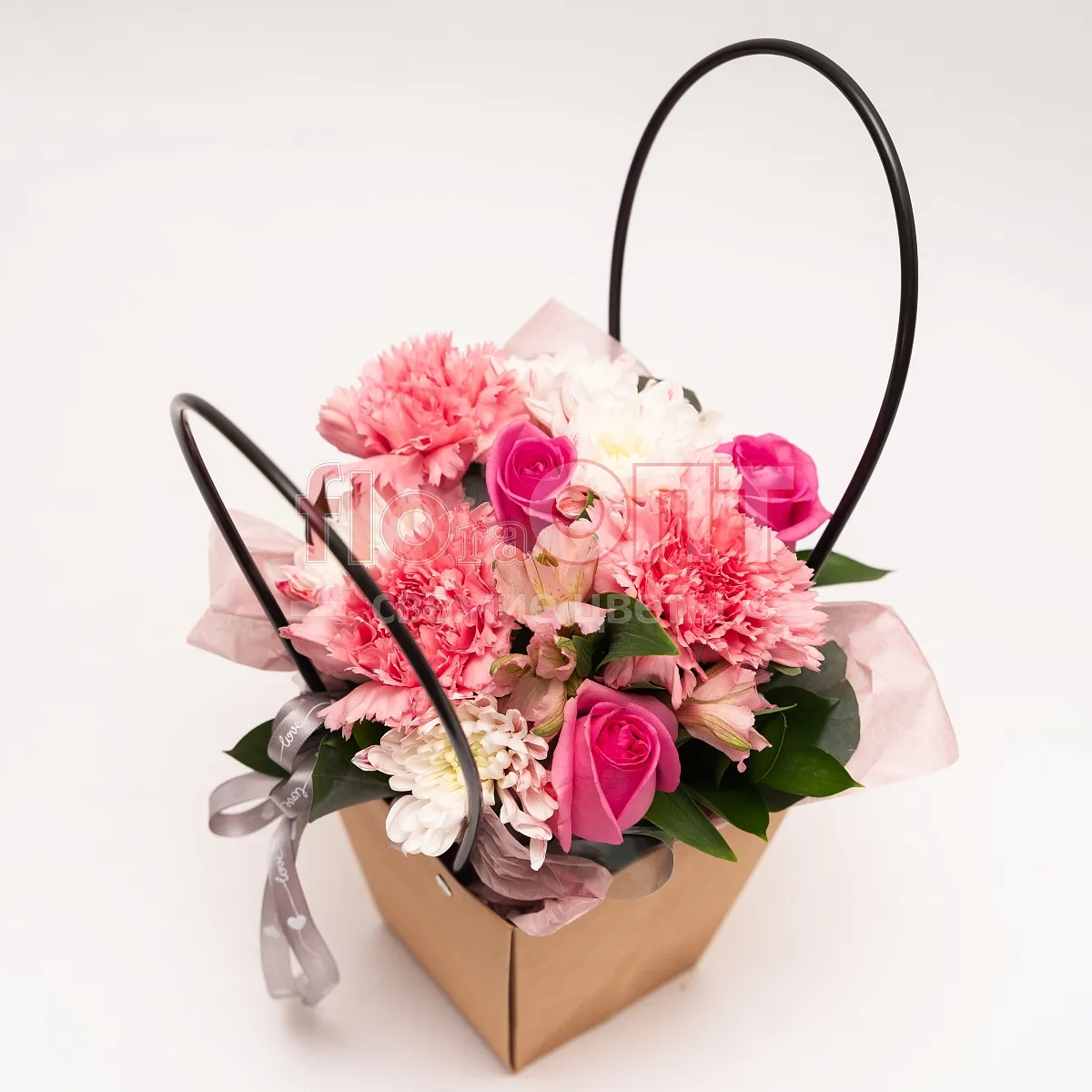 Композиция Сборная № 170 розовая — фото 2