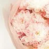  Букет Зефирка №4 из розовых крашеных хризантем — фото 10