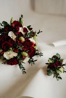 Свадебная флористика № 4 букет невесты — фото 4