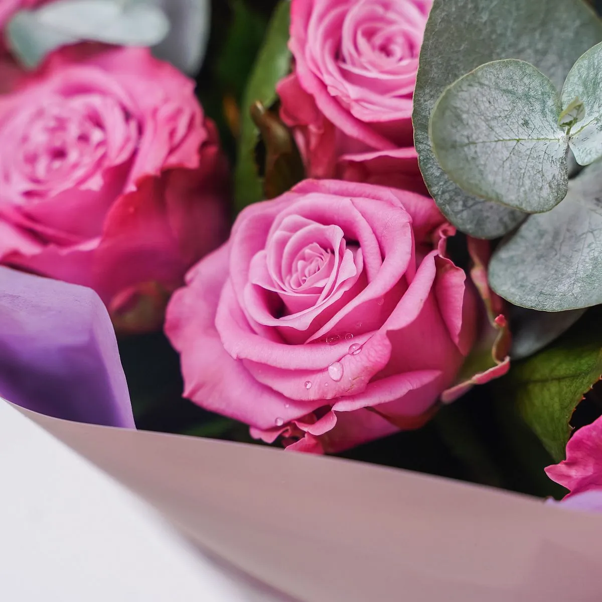 Букет Моно № 560 из 21 розы  — фото 3